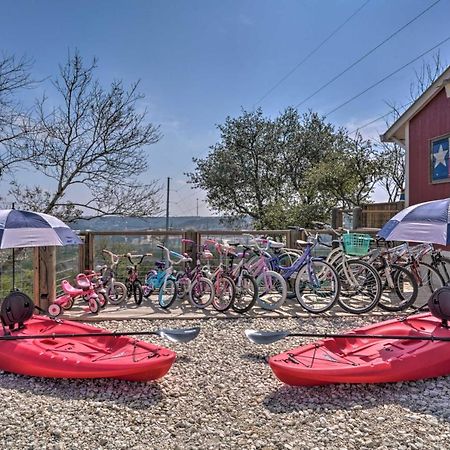 Kerrville Converted Barn Tiny Home With Kayaks! 외부 사진