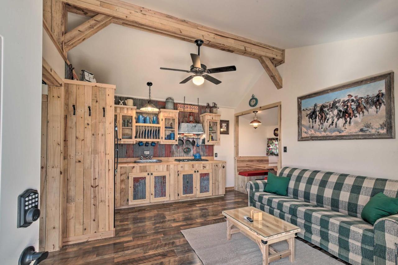 Kerrville Converted Barn Tiny Home With Kayaks! 외부 사진