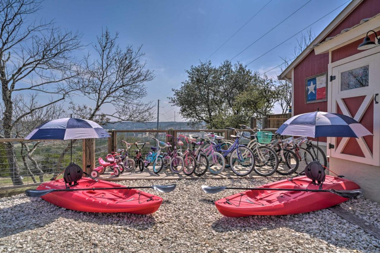 Kerrville Converted Barn Tiny Home With Kayaks! 외부 사진