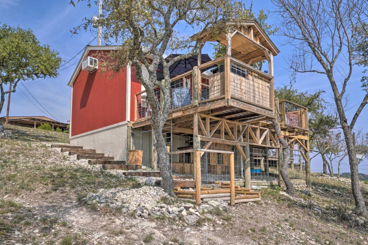 Kerrville Converted Barn Tiny Home With Kayaks! 외부 사진